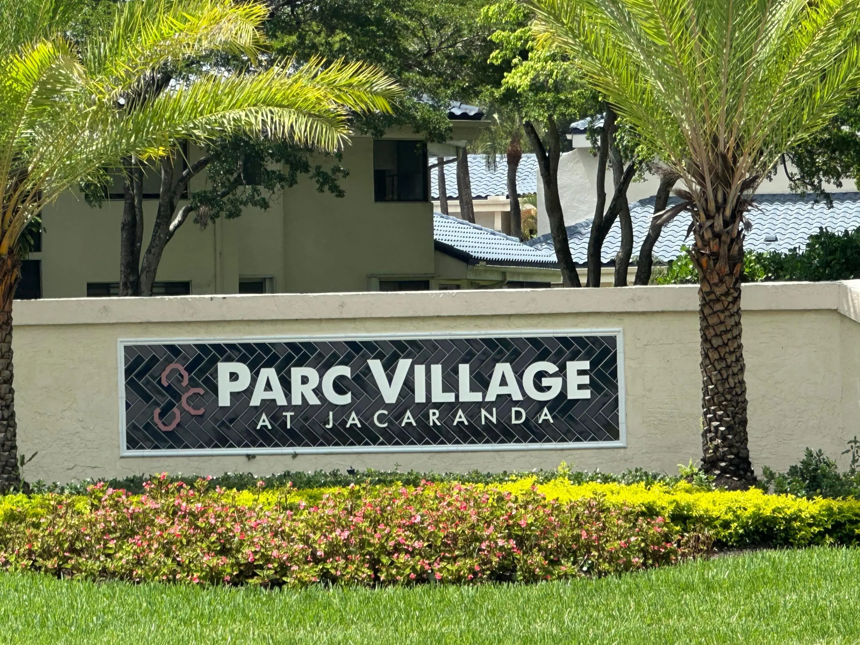 Main Front Entrance to Community