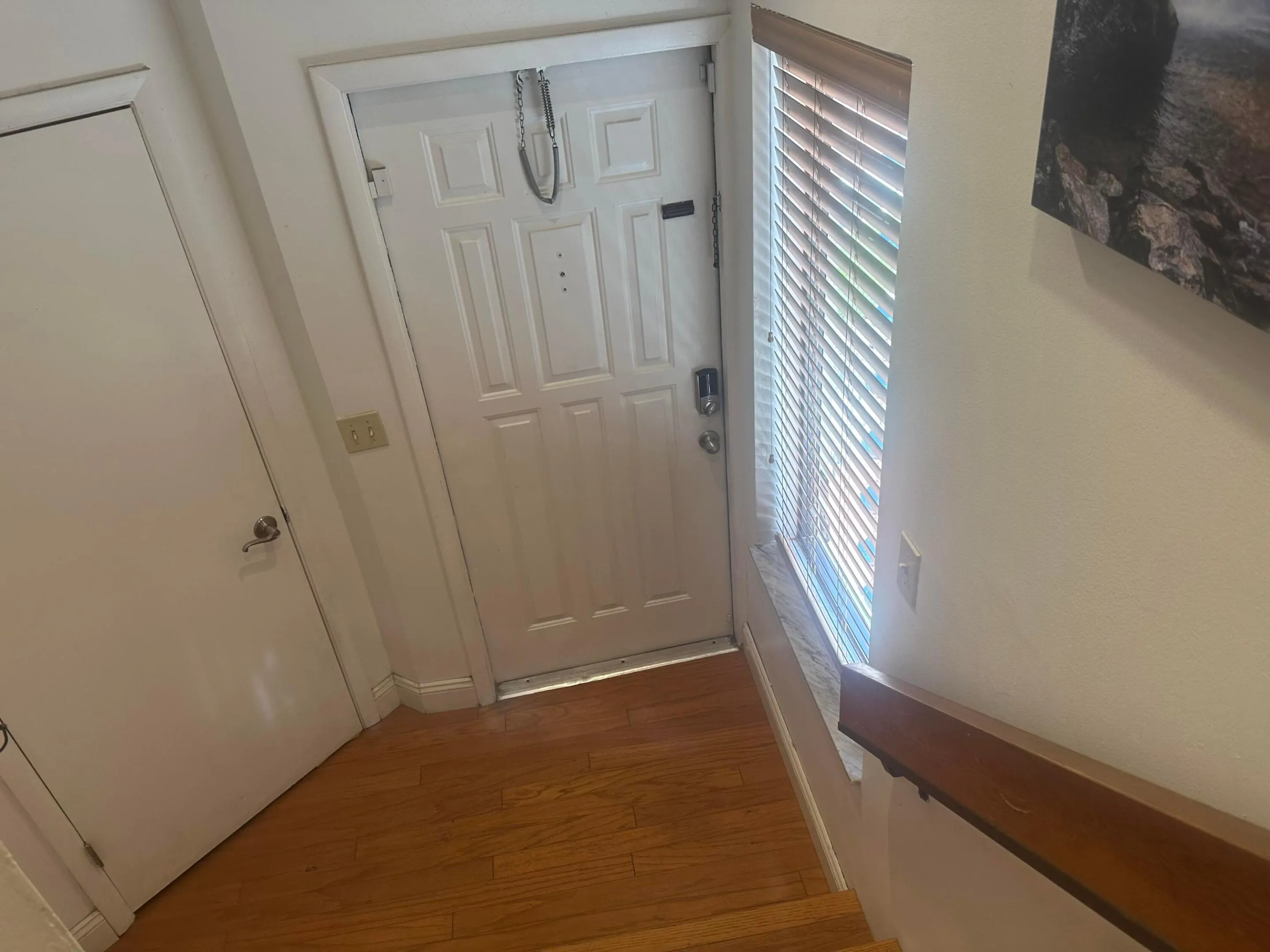 Foyer Entrance and Storage closet