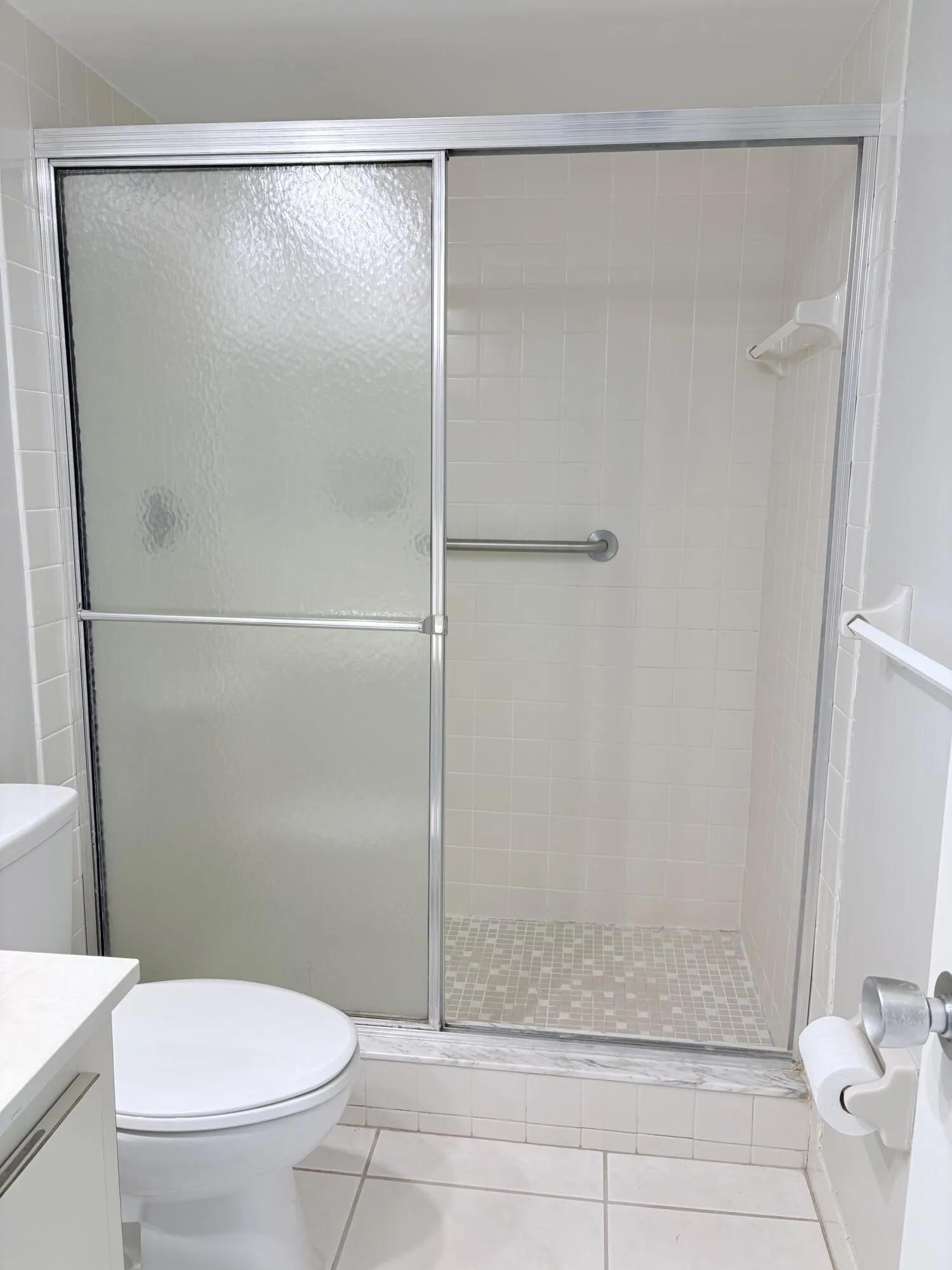 Walk in shower in 2nd full bathroom.