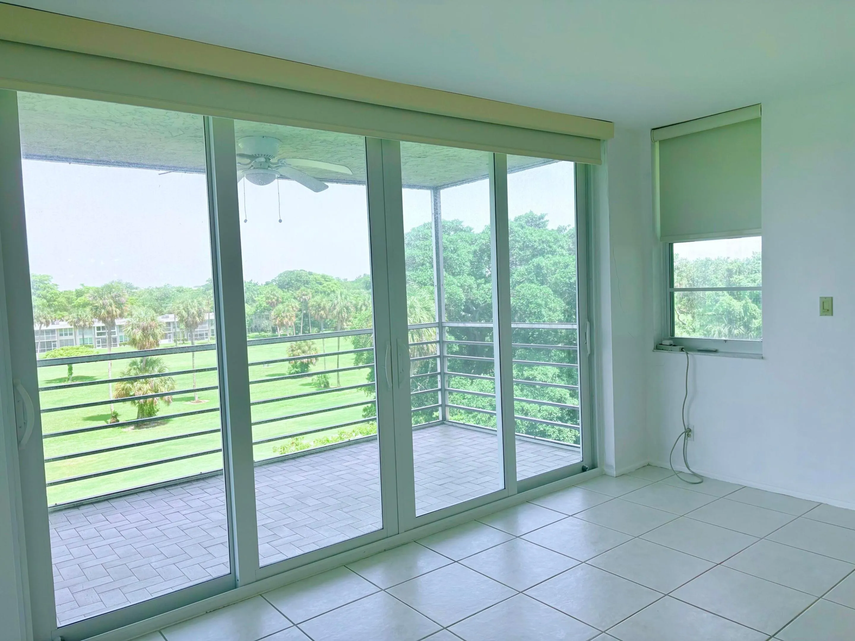 Screened porch.