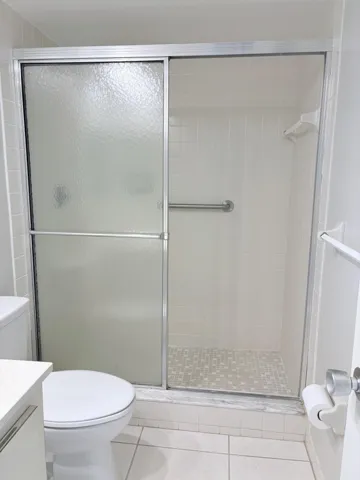 Walk in shower in 2nd full bathroom.
