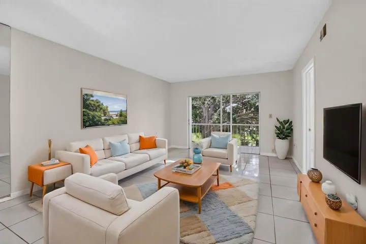 Living Area Staged