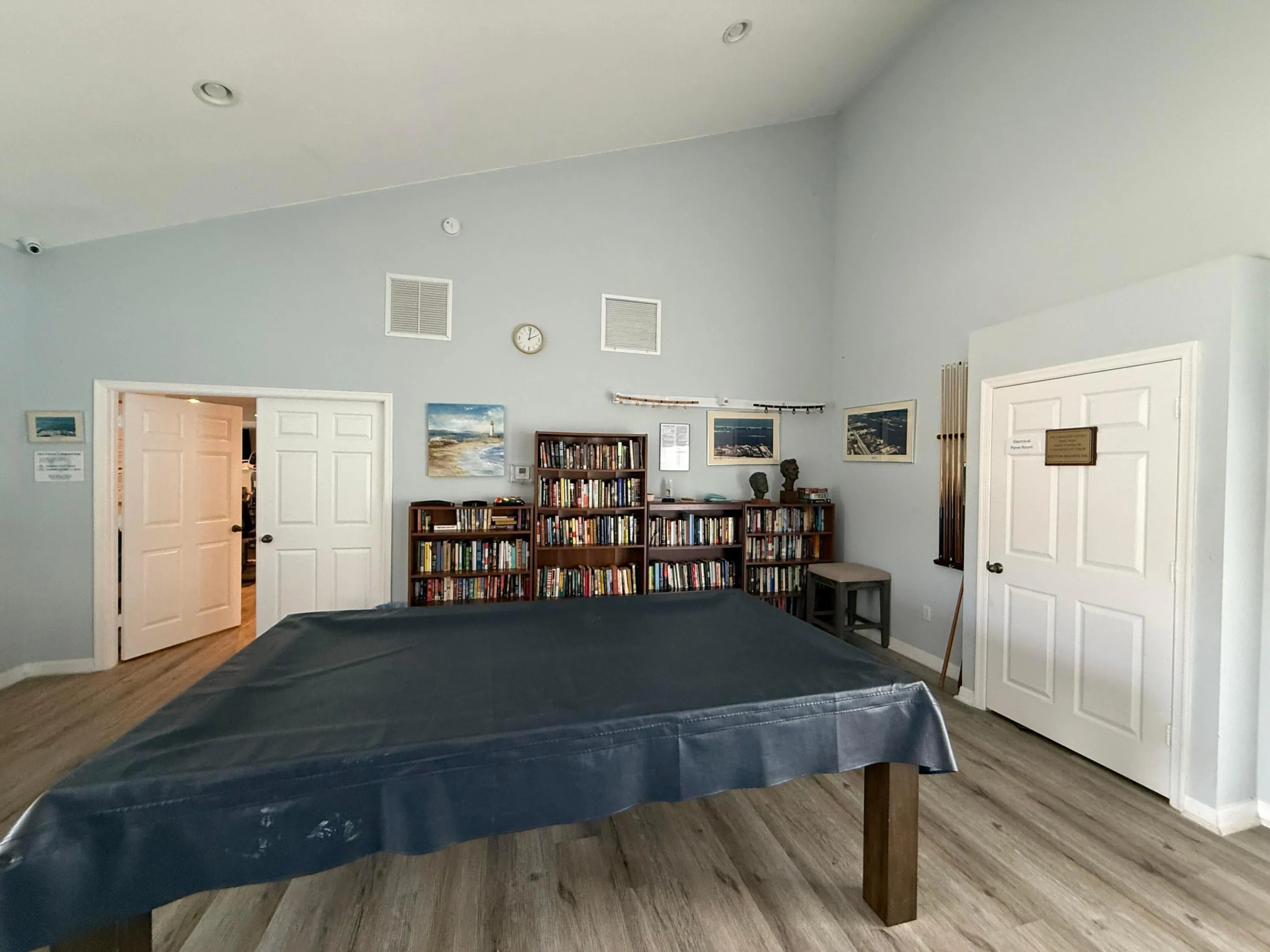 Community Club House Billiards & Library
