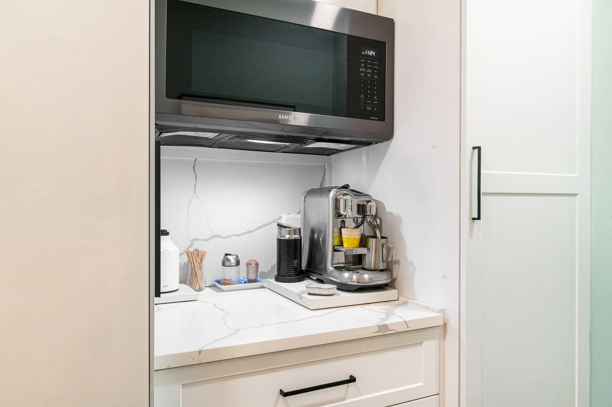 Morning coffee at your Nespresso Bar