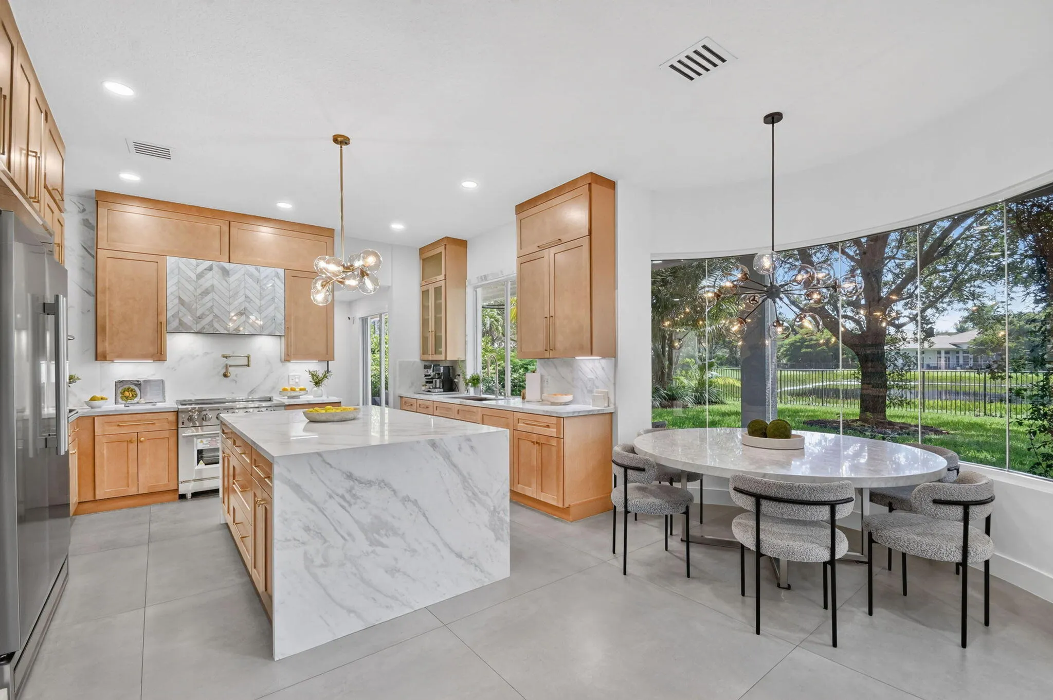 Kitchen with dining