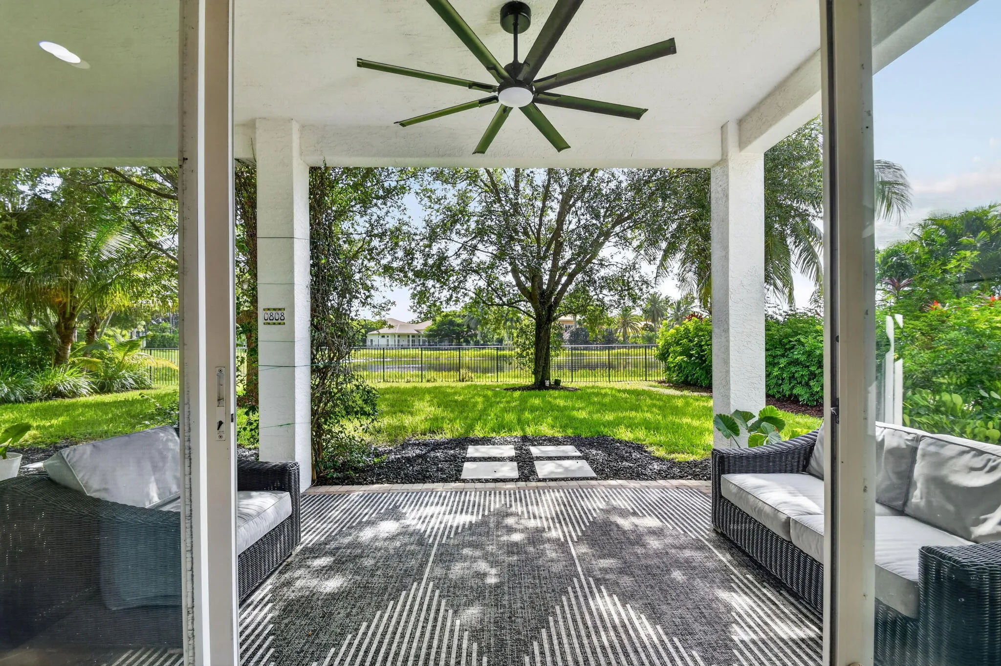 Patio off of Living Room/Kitchen