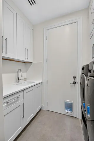 Laundry Room with Utility Sink