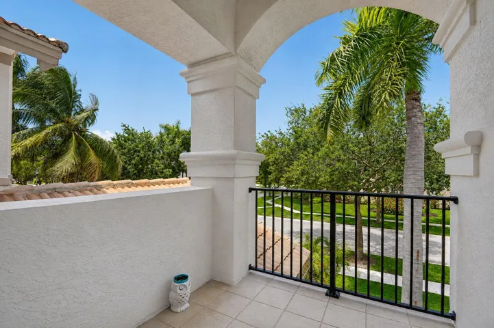 Balcony off of Bedroom 4