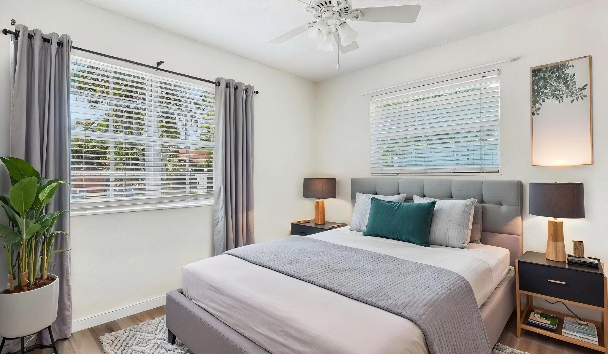 Second Bedroom Virtual Staging