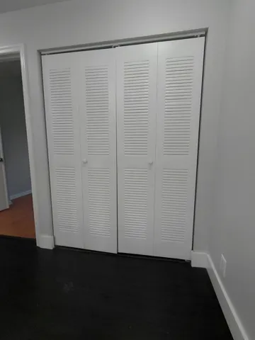 LAUNDRY CLOSET IN UPSTAIRS HALLWAY