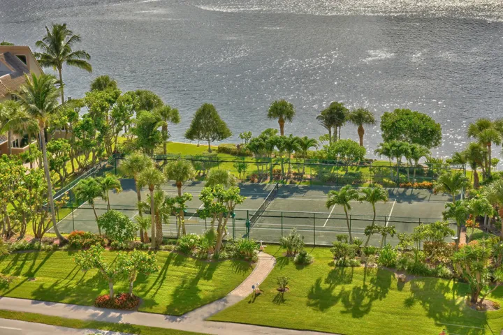 TWO TENNIS COURTS - INCLUDING PICKLEBALL