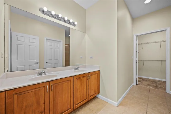 Primary Vanity to closet