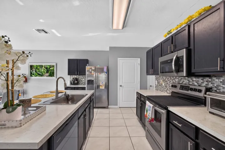 Big Kitchen island.