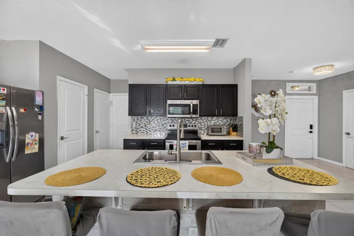 Big Kitchen island.
