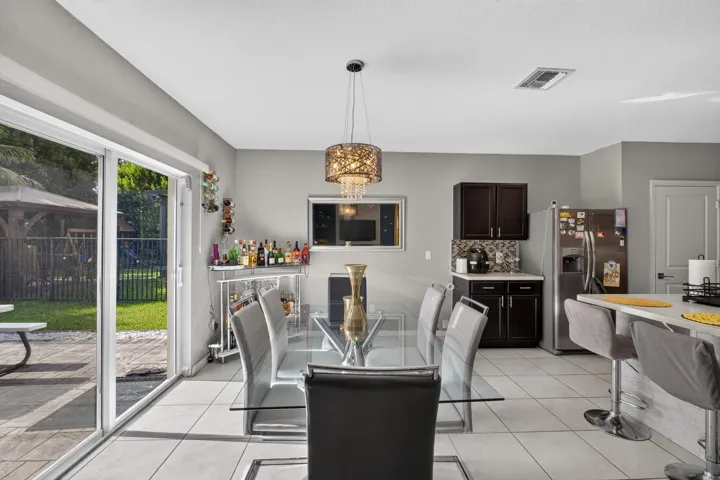 Dining area.