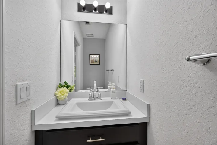 Half bath.