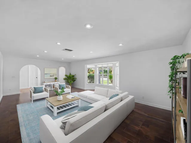Living room - Virtually Staged