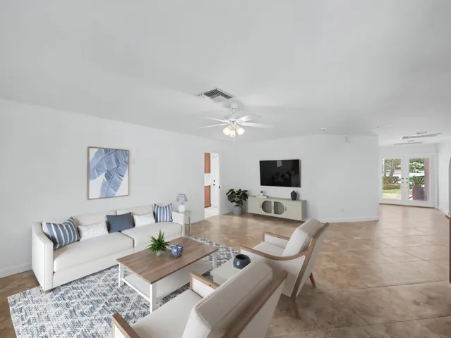 Living room - Virtually Staged