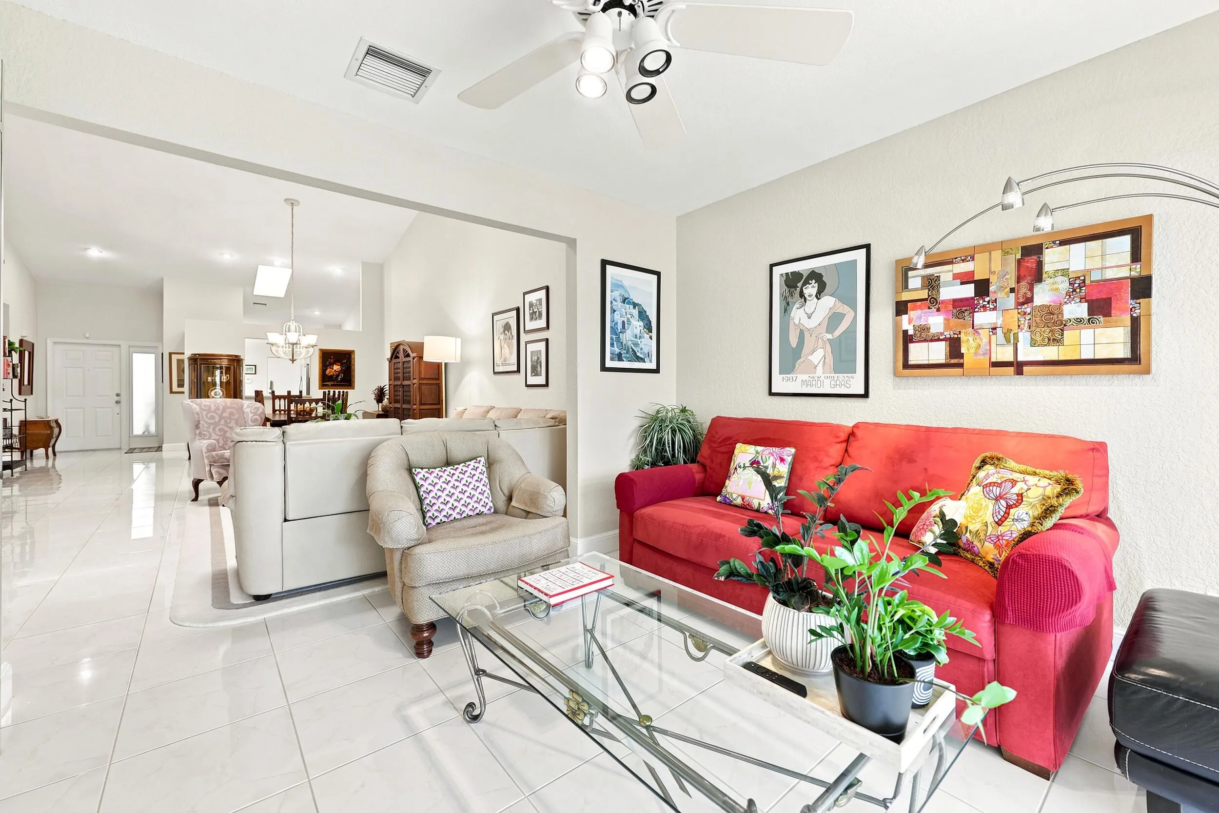 add'l living area under air