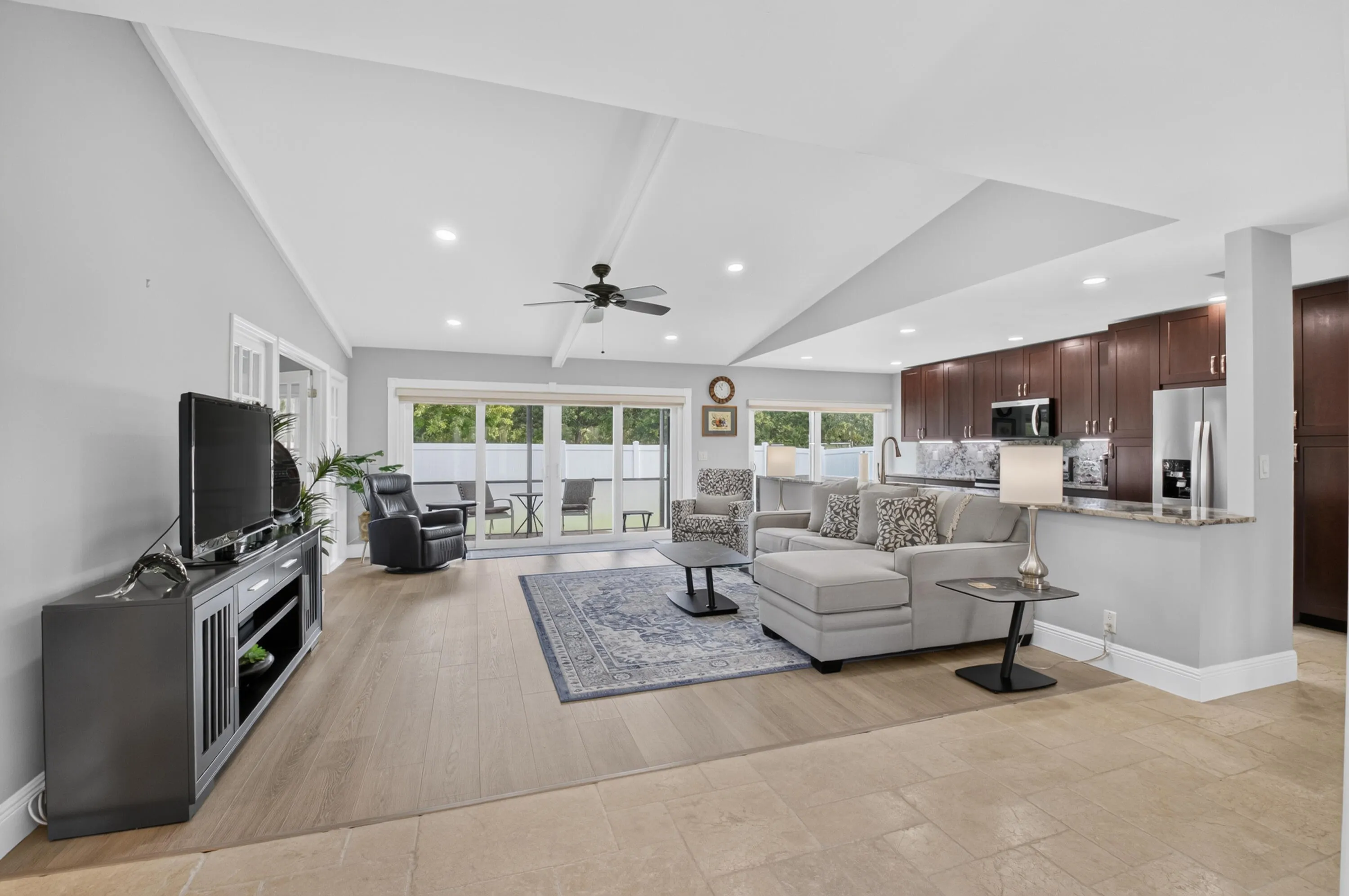 Open floor plan