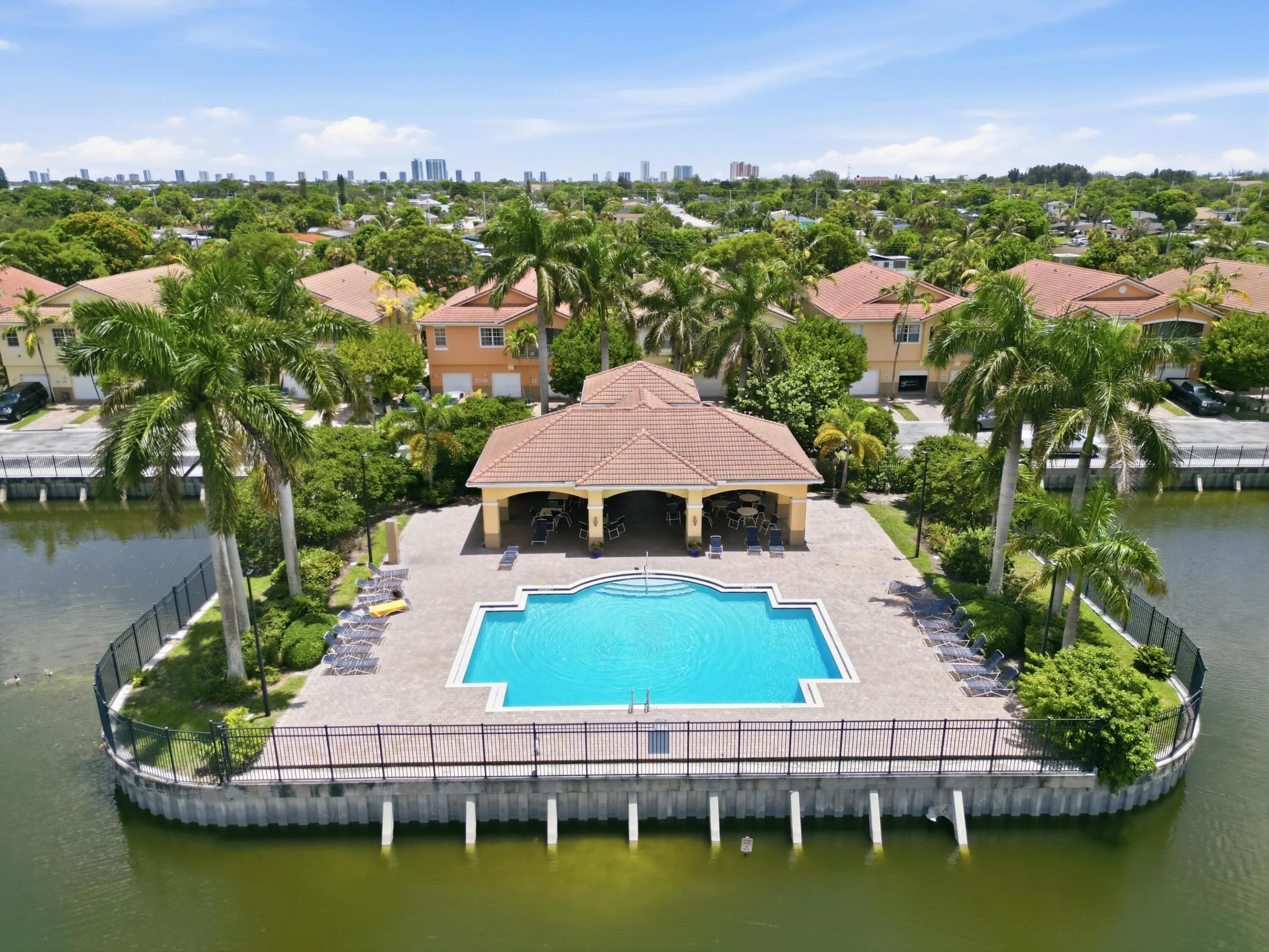 Community pool & lake