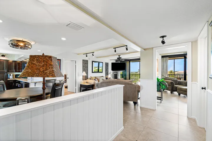 entry to dining and living area