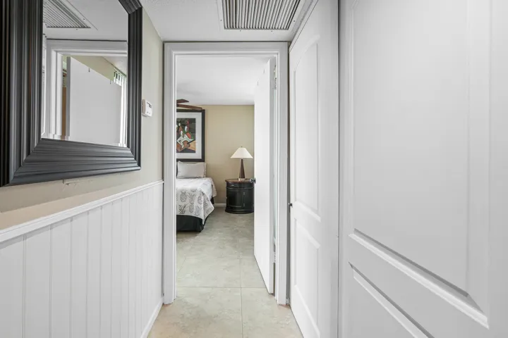 hallway to first bedroom