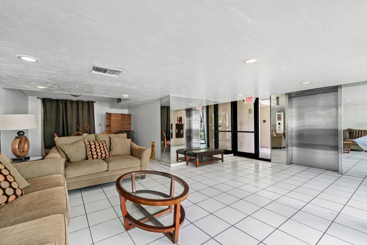 lobby area