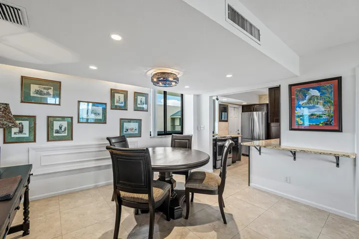 dining room view
