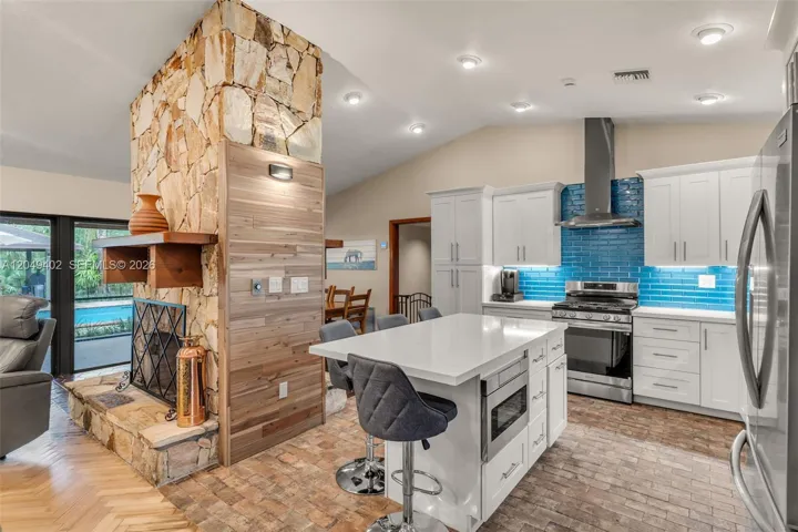 RENOVATED KITCHEN WITH OPEN CONCEPT