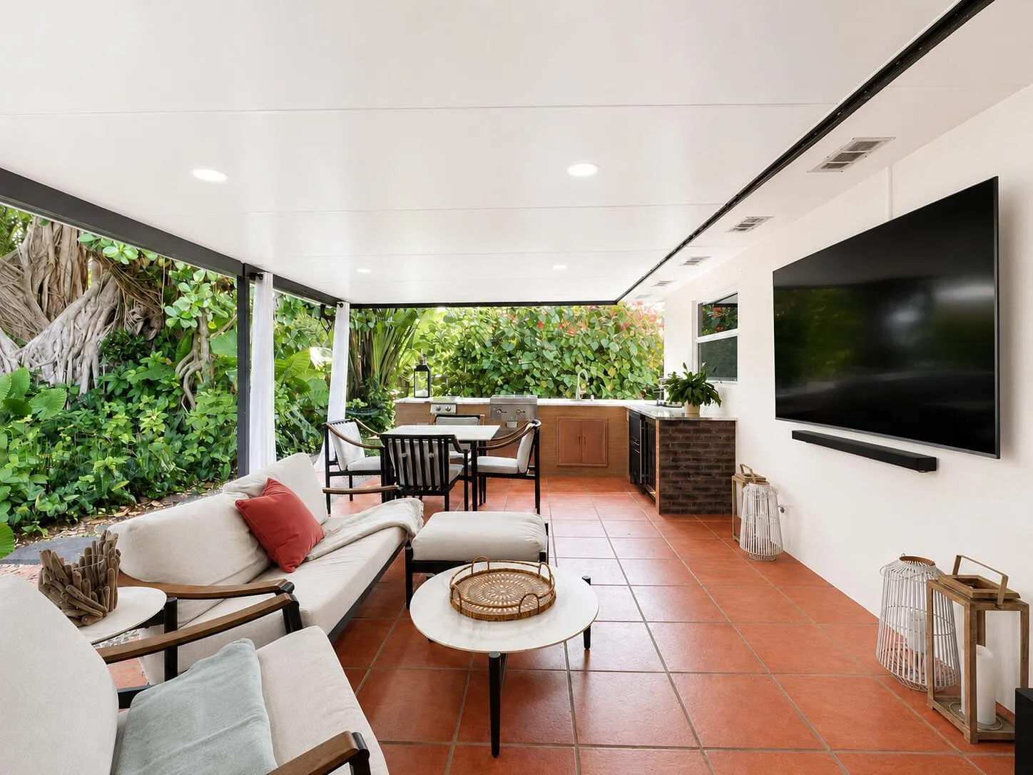 Backyard and Pool
