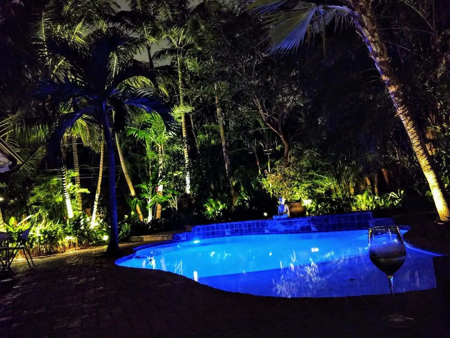 Pool at Night