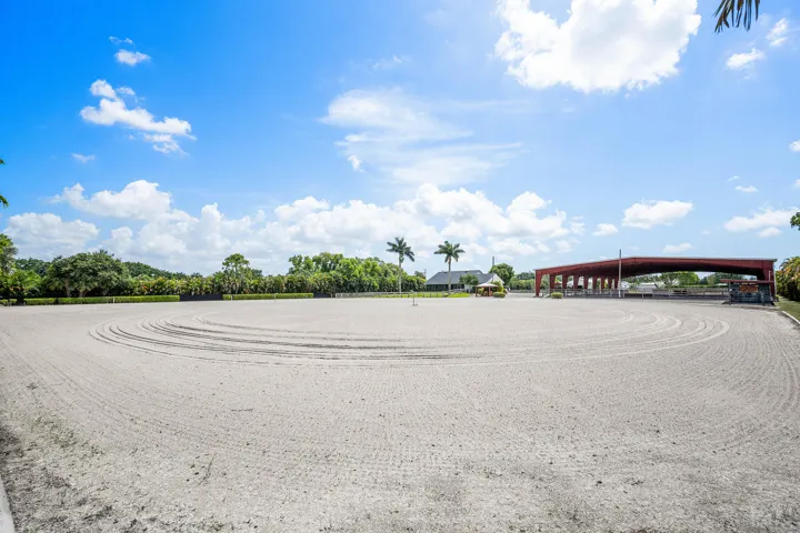 covered and open arenas