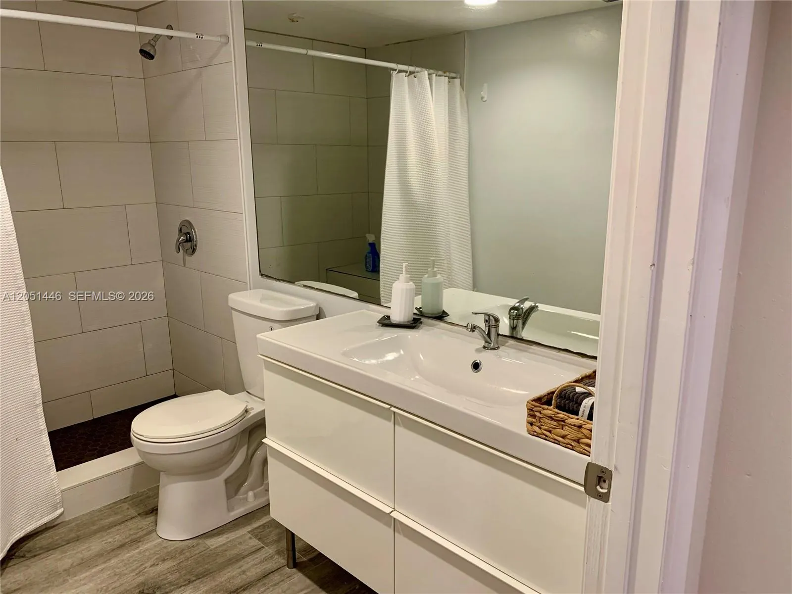 Renovated with walk in shower