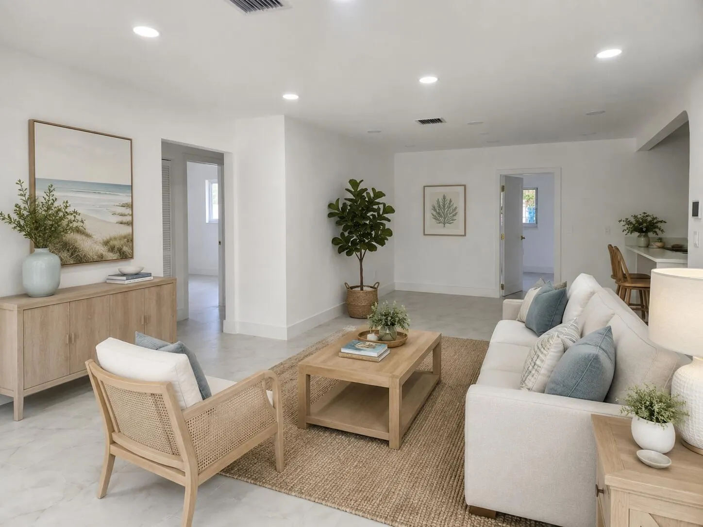 Living room -Staged example