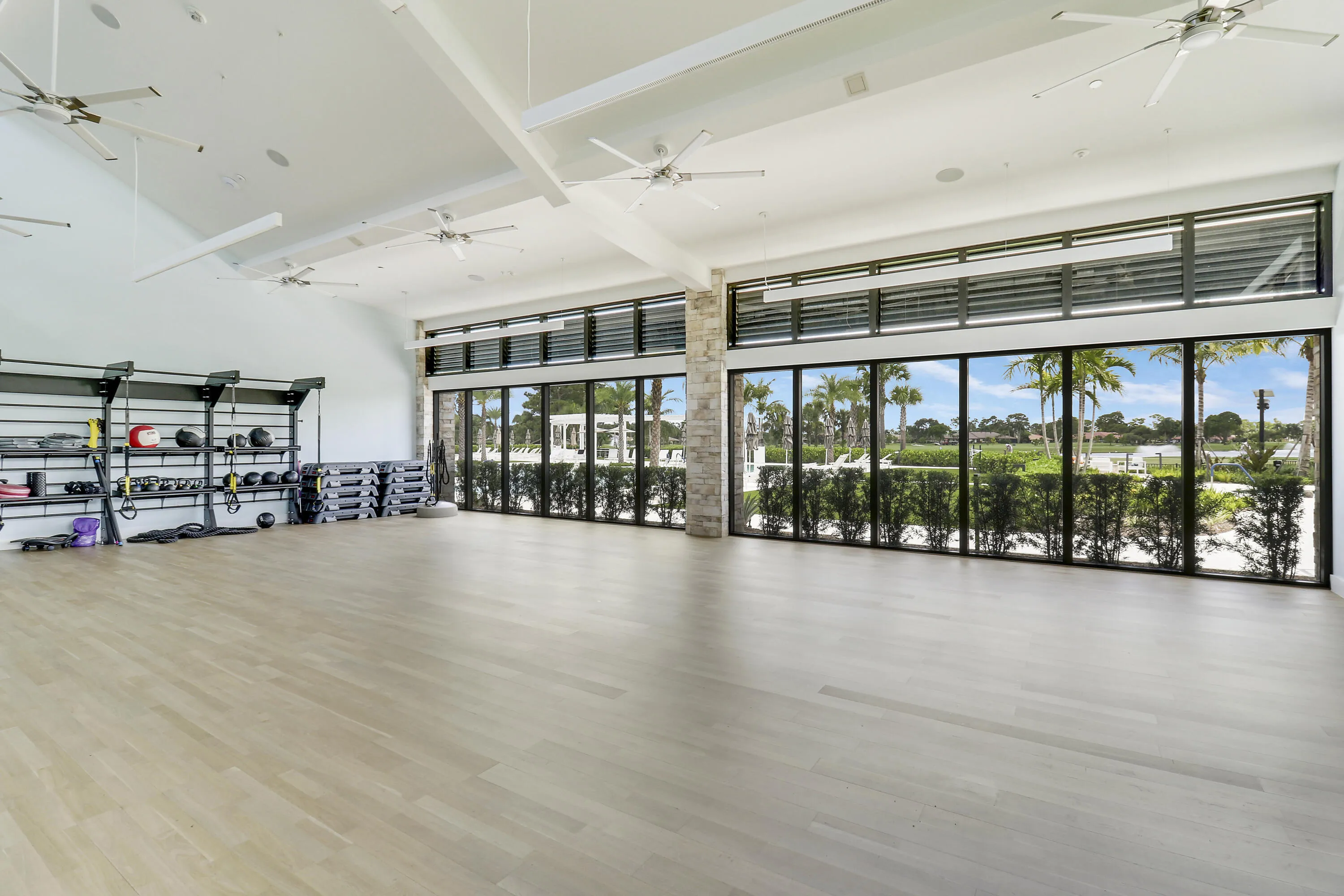 The Pointe Aerobics/Yoga Room