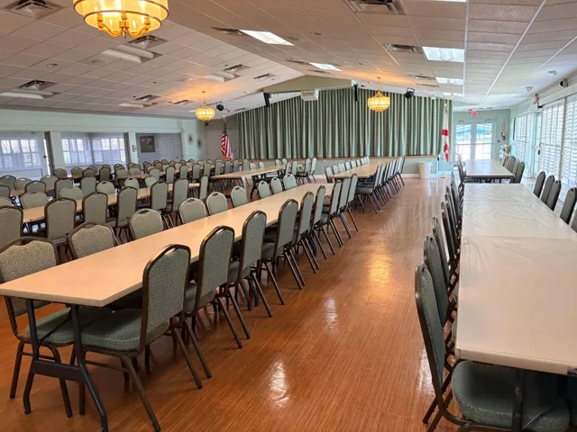 THIS IS USED FOR SHOWS, DANCES, DINNERS, CRAFT FAIR, BINGO & A LOT MORE!