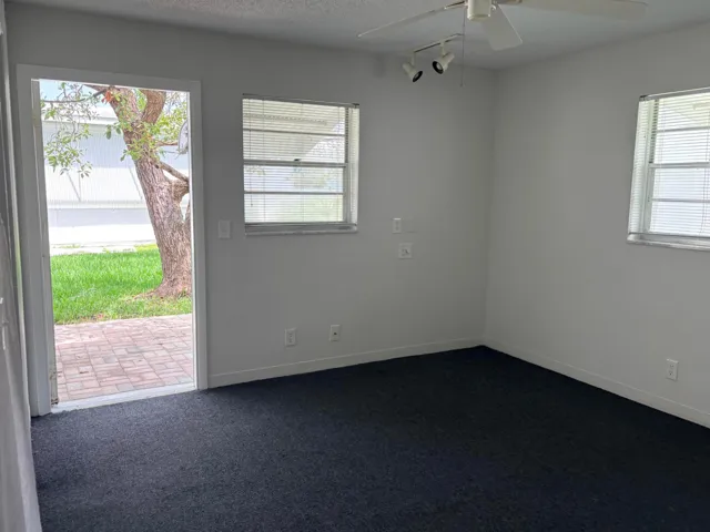 MASTER BEDROOM OPENS UP TO BACK PATIO