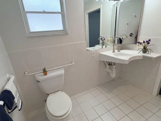 PART OF THE MASTER BATHROOM