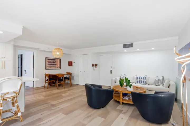 Open concept living space.