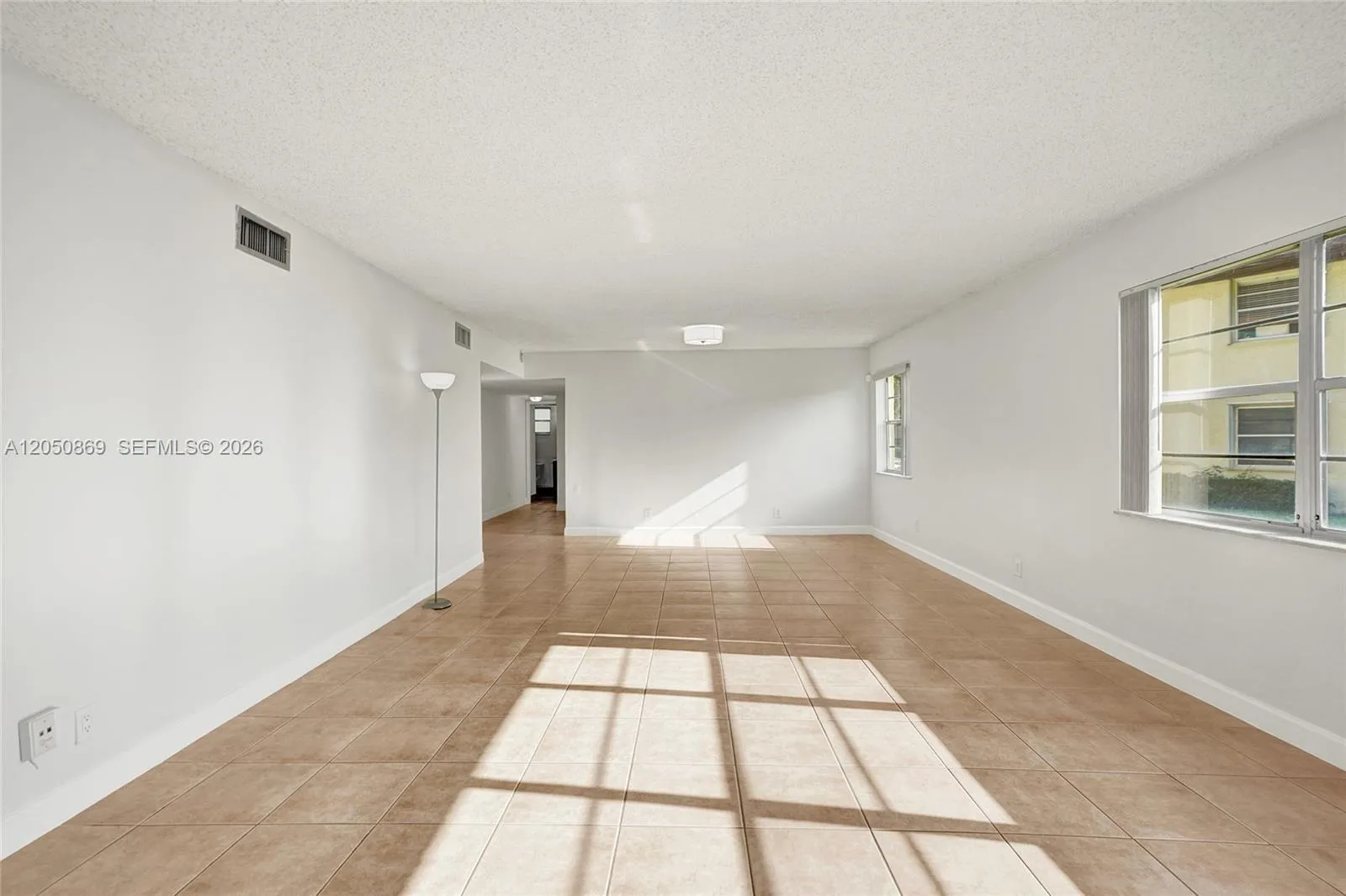 Reverse View of Living Space!
