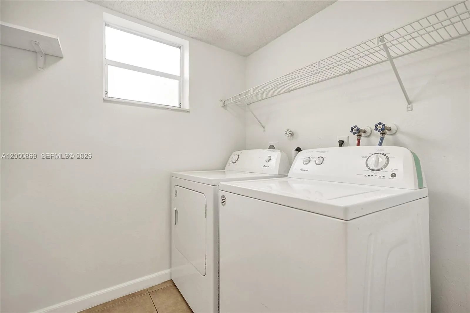 Full Size Washer and Dryer With Storage!