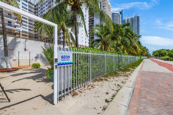 Beach access