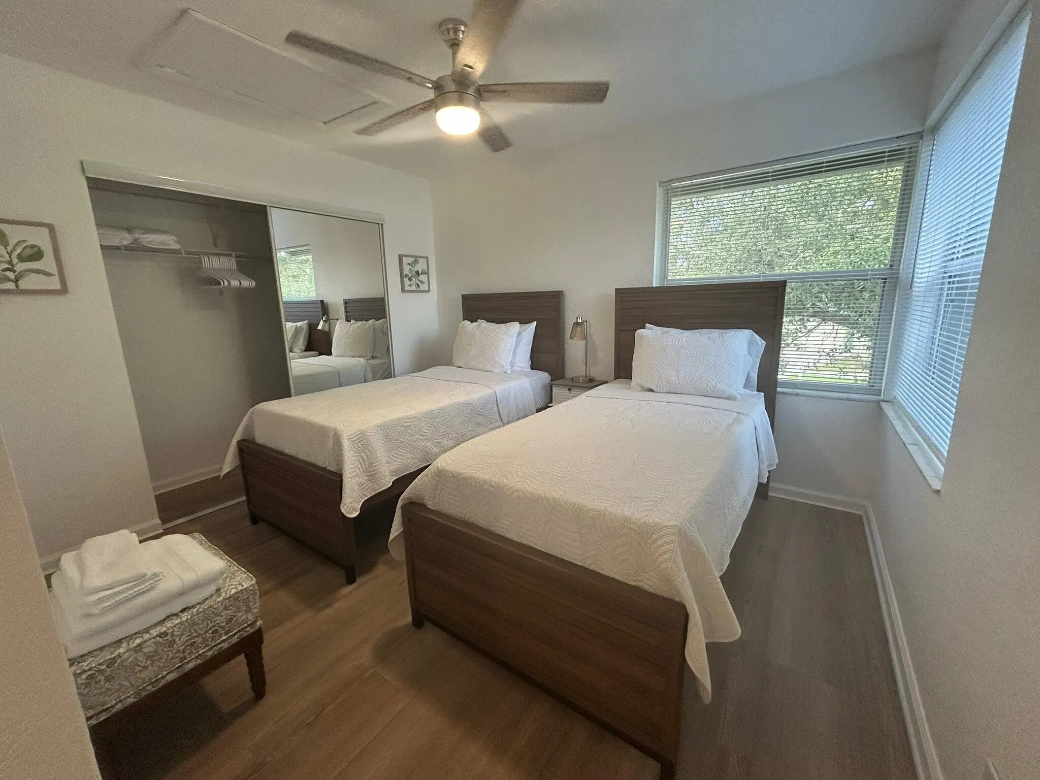 2nd bed - 2 twins