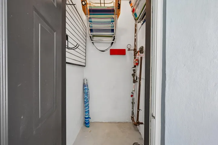 Private Storage Next to Front Door