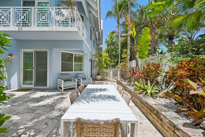 Private Fenced Backyard Patio