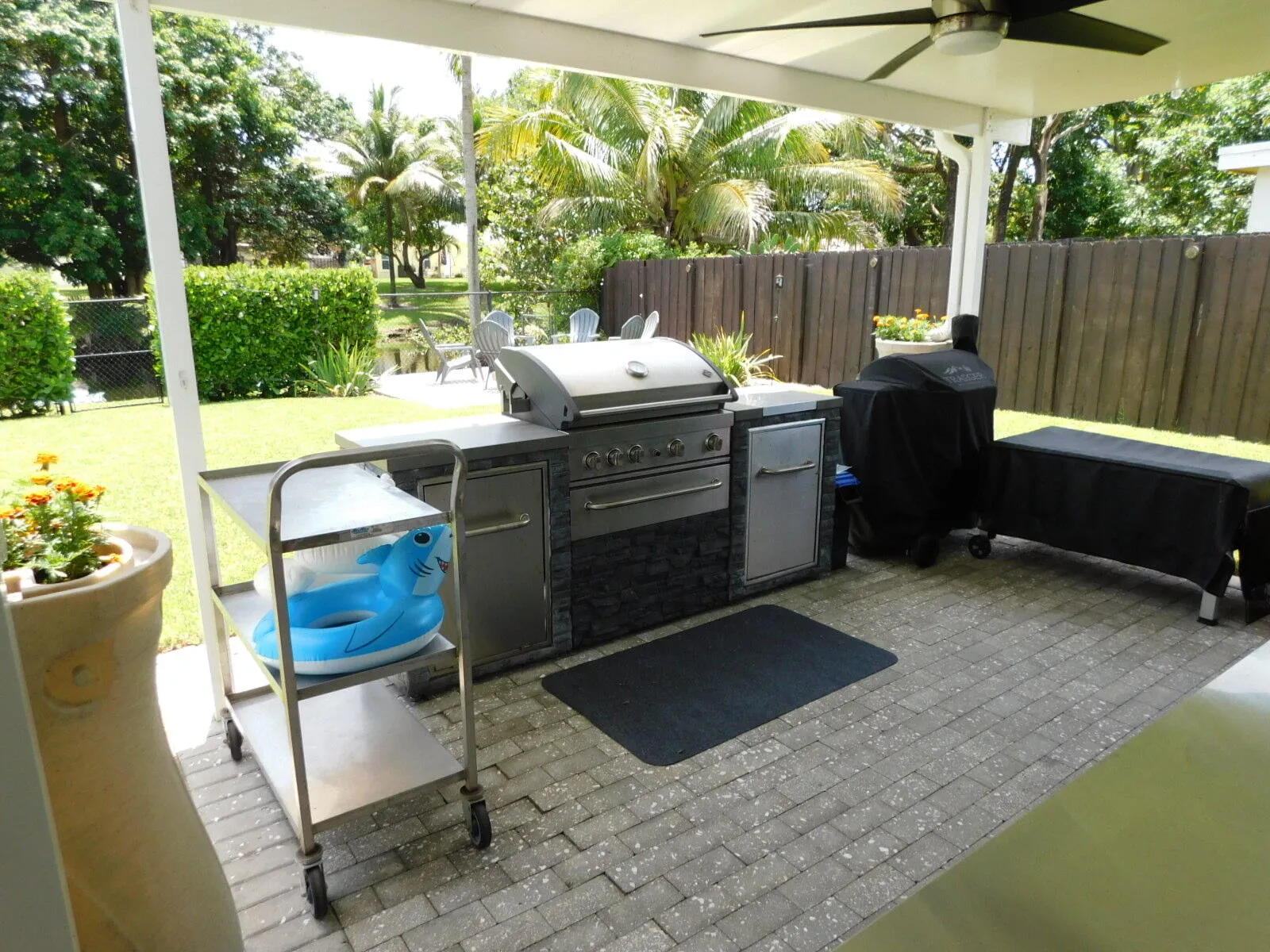 Barbeque Patio Area