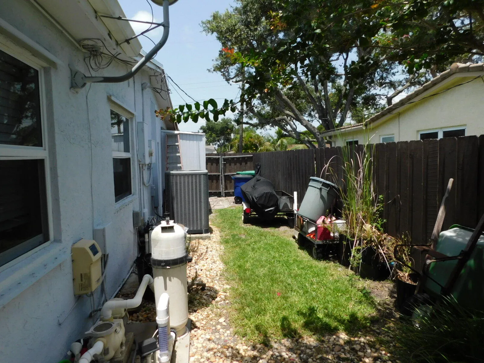 Other Side Yard with Storage Shed