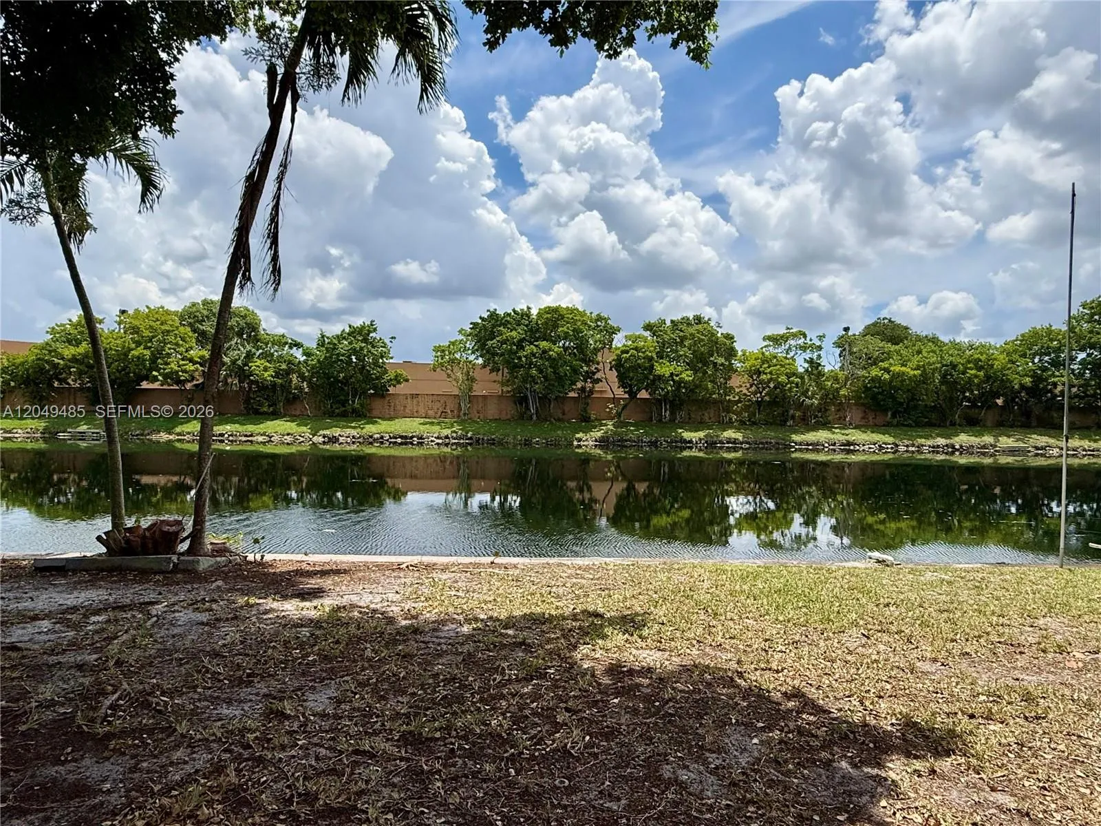 Backyard water views