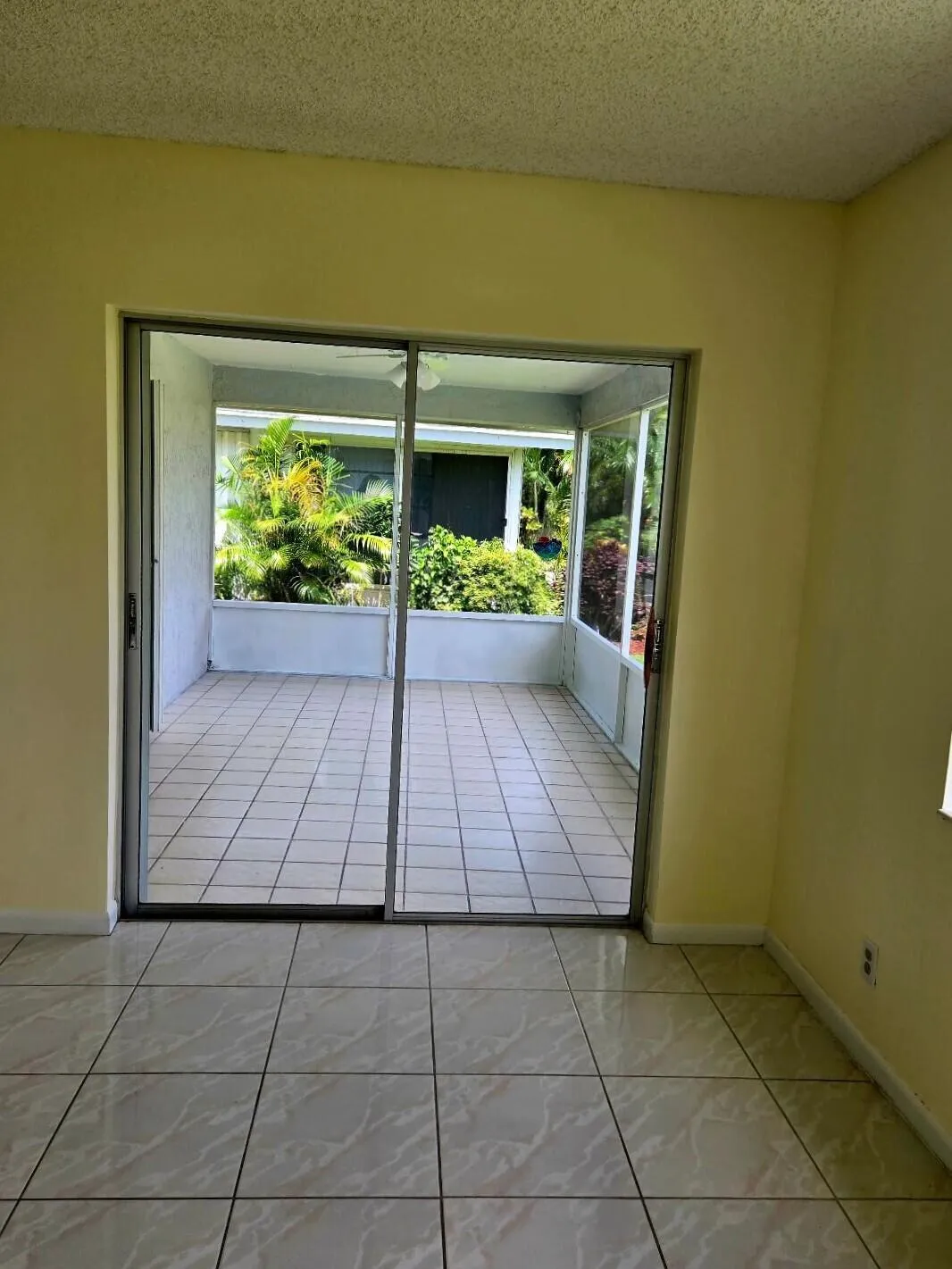 Sun Room Leading To Patio